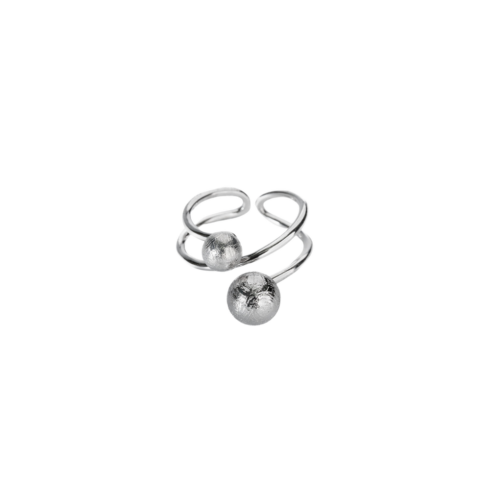 'Nysa' Meteorite Ring