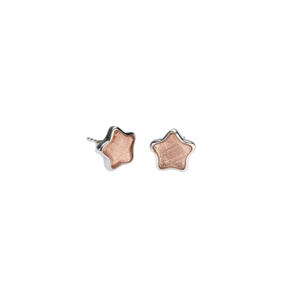 "Aria" Meteorite earrings