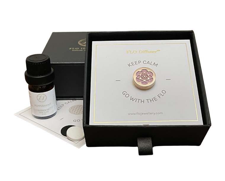 FLO Diffuser ™️  Gift Sets - Aroma Diffuser Clip, Essential OIl, Aroma Stone, Magnet