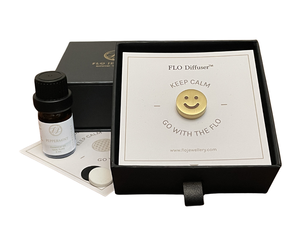 FLO Diffuser ™️ Gift Sets - Aroma Diffuser Clip, Essential OIl, Aroma Stone, Magnet