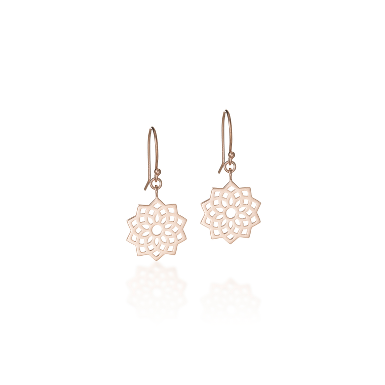 Crown Chakra Dangle Earrings