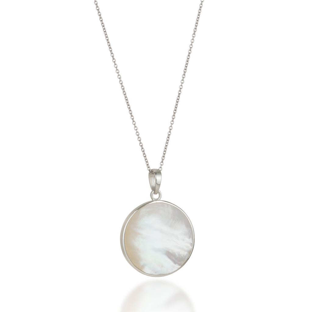 Lotus Mother of Pearl Necklace