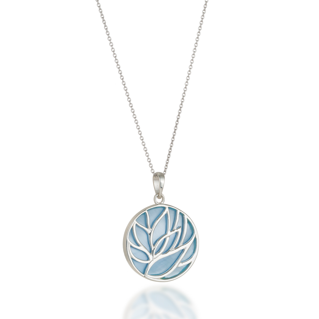 Lotus Mother of Pearl Necklace