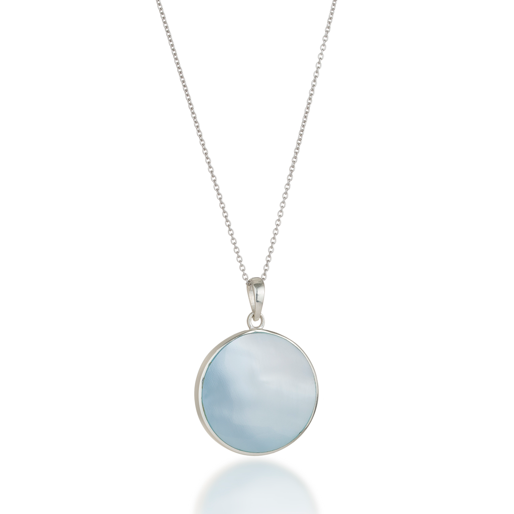 Lotus Mother of Pearl Necklace