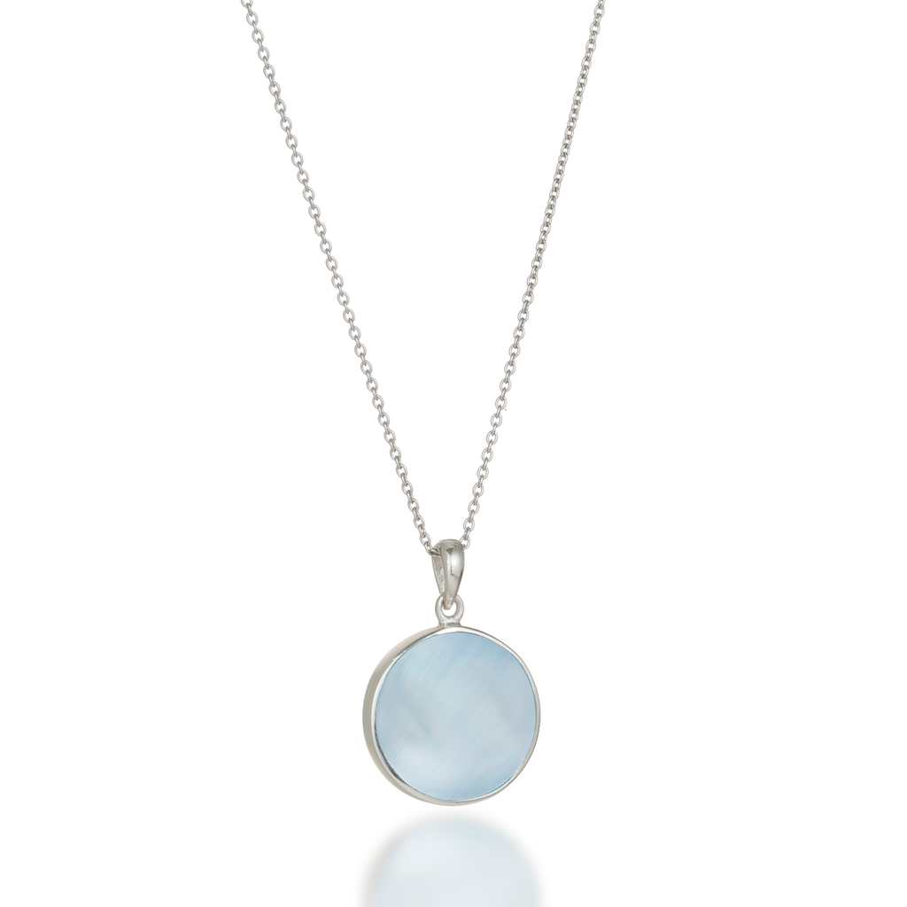 Lotus Mother of Pearl Necklace