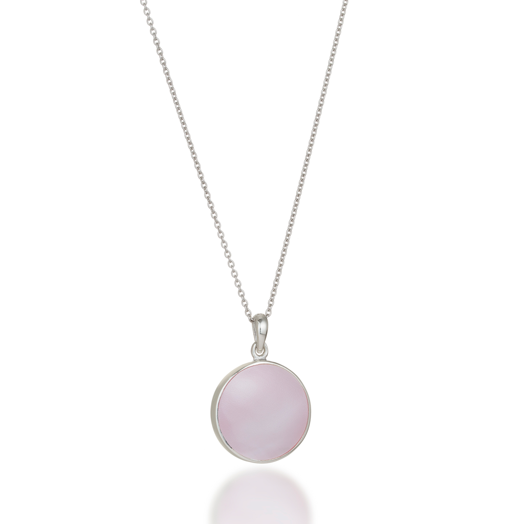 Lotus Mother of Pearl Necklace