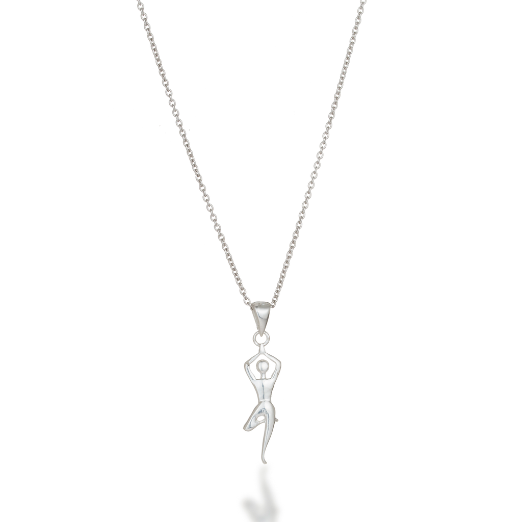 Yoga Tree Pose Necklace
