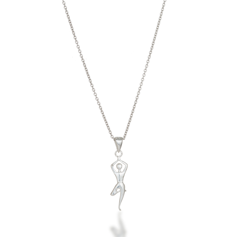 Yoga Tree Pose Necklace