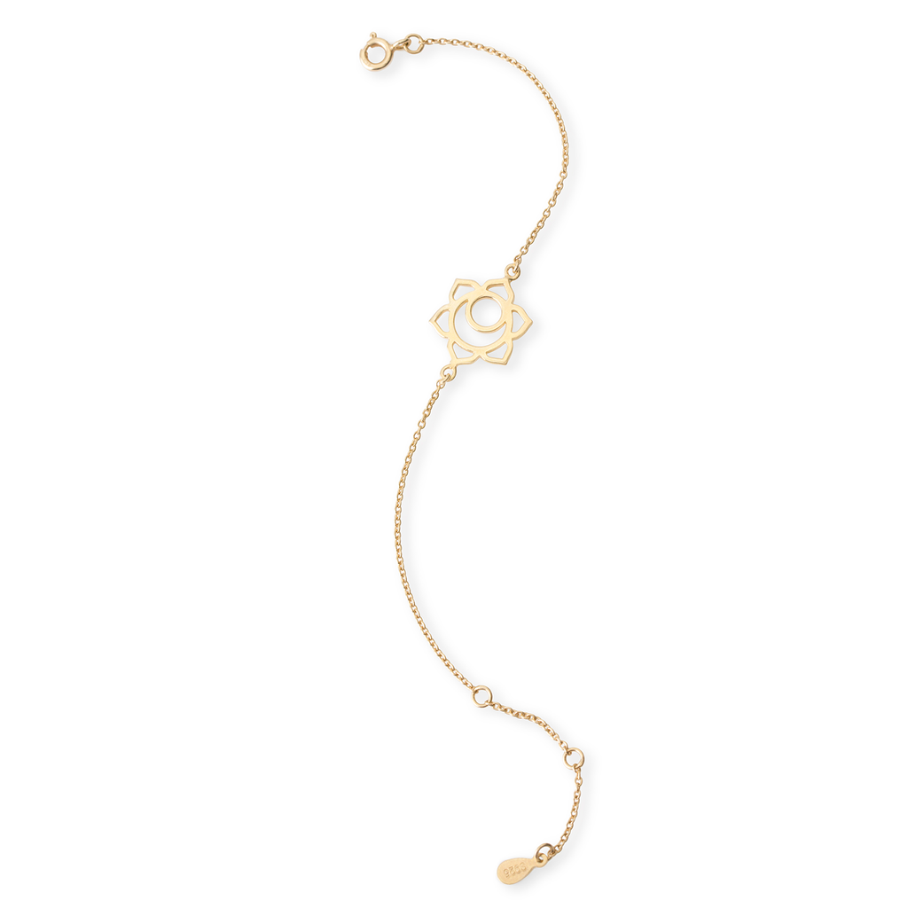 Sacral Chakra Yellow Gold Bracelet
