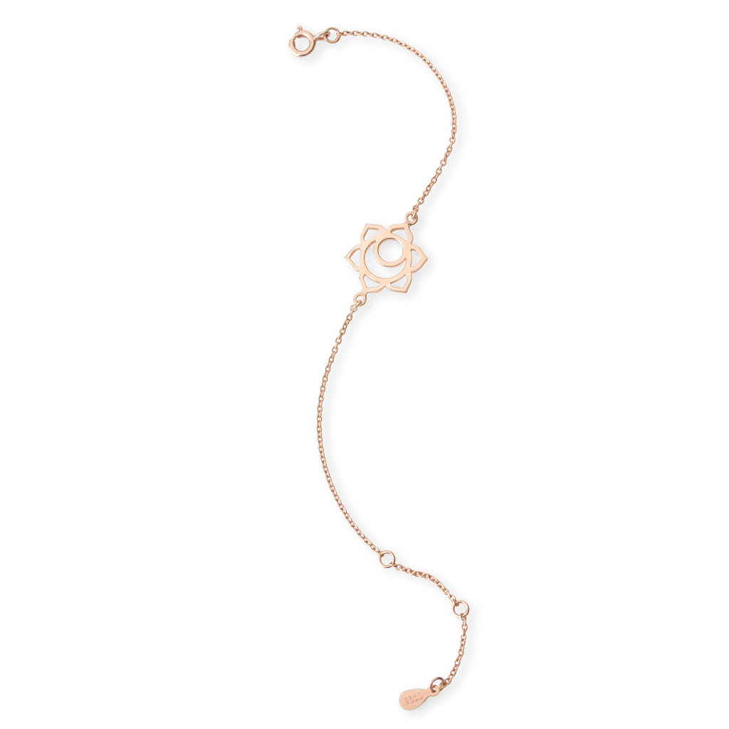 Sacral Chakra Rose Gold Bracelet
