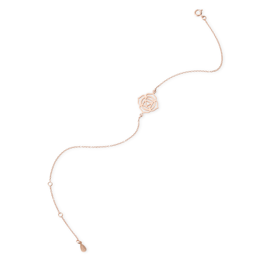 Root Chakra Rose Gold Anklet