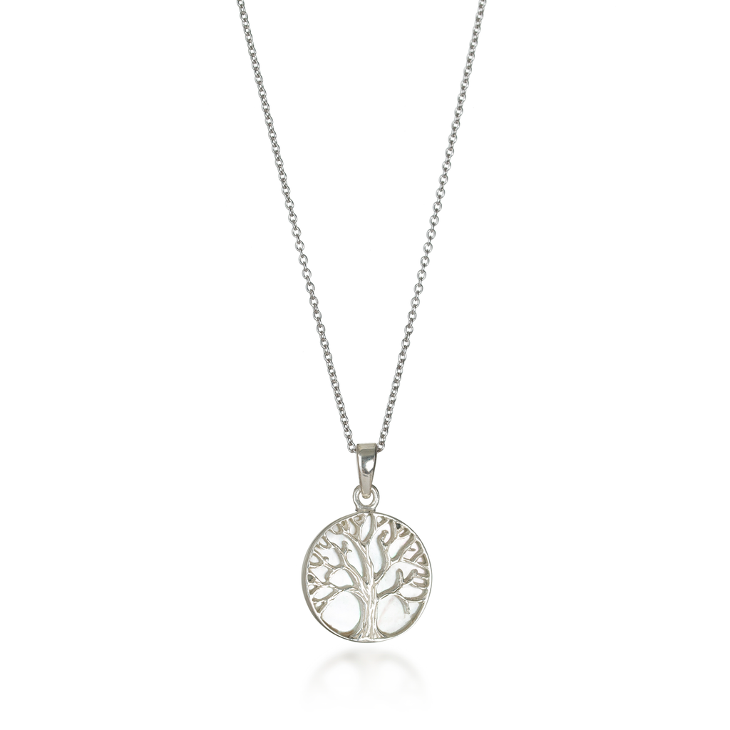 Tree of Life Mother of Pearl Necklace Small