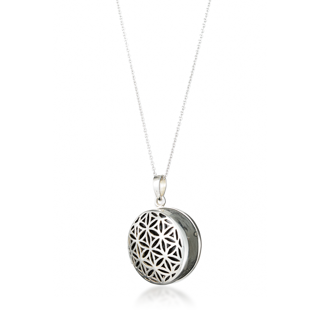 Flower of Life Locket Necklace