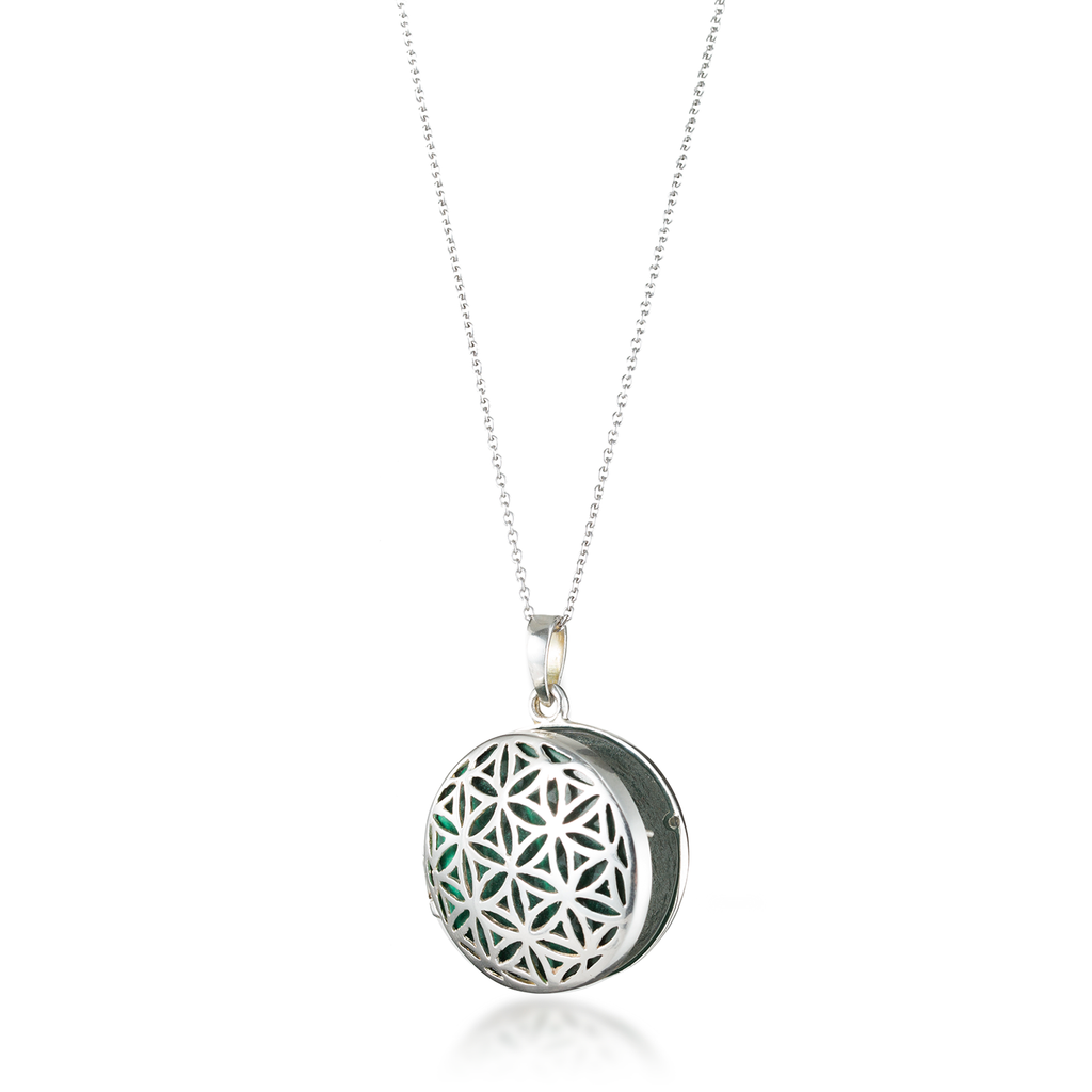 Flower of Life Locket Necklace