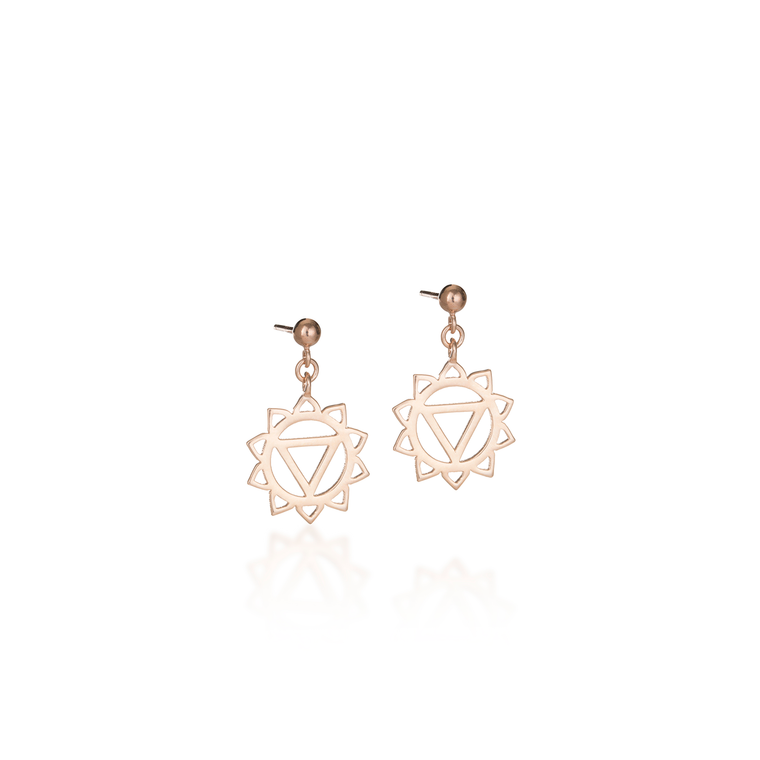 Solar Plexus Chakra Earrings