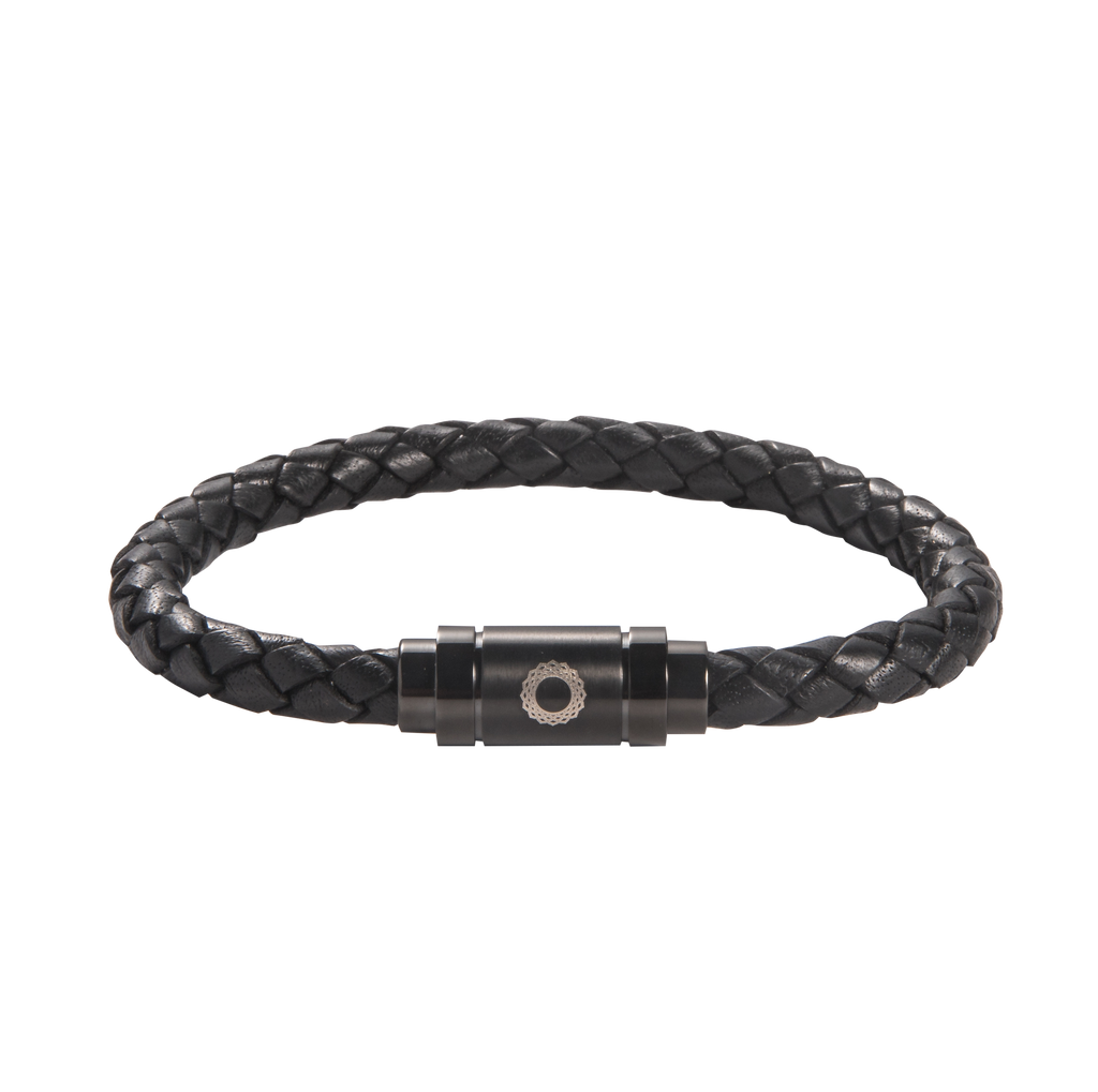 Crown Chakra Leather Bracelet