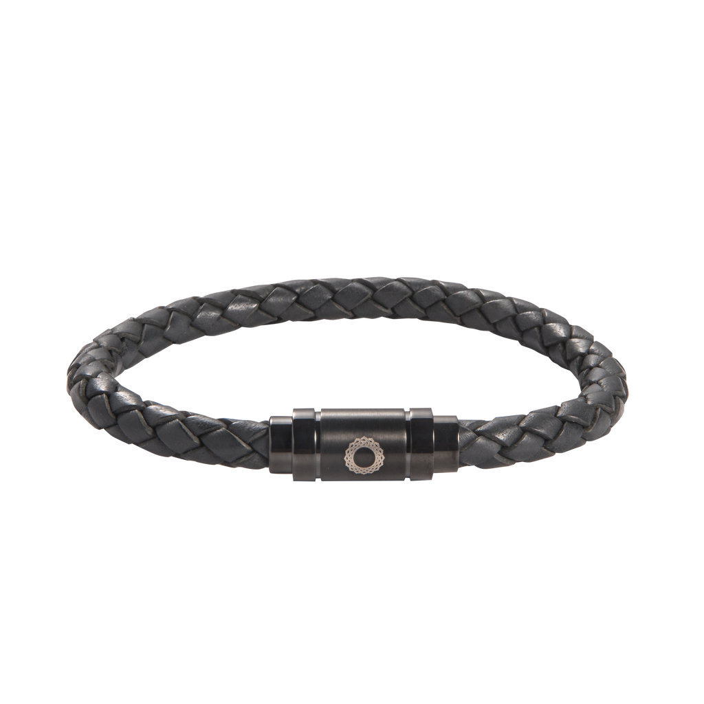 Crown Chakra Leather Bracelet