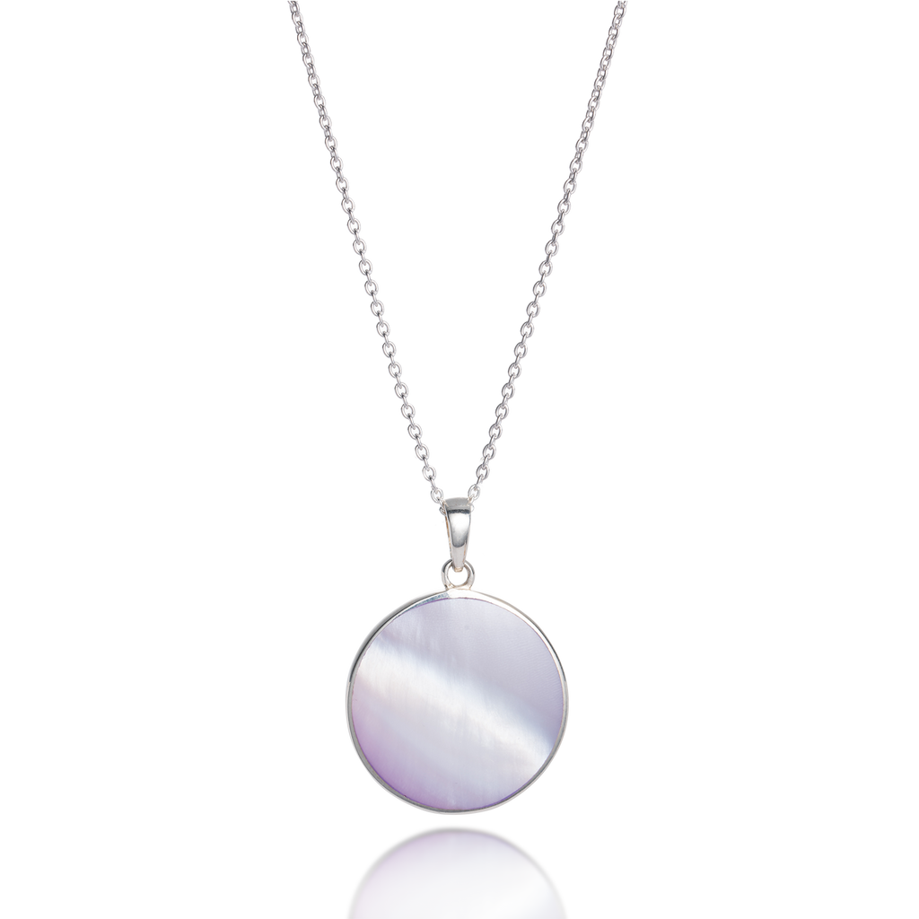 Lotus Mother of Pearl Necklace