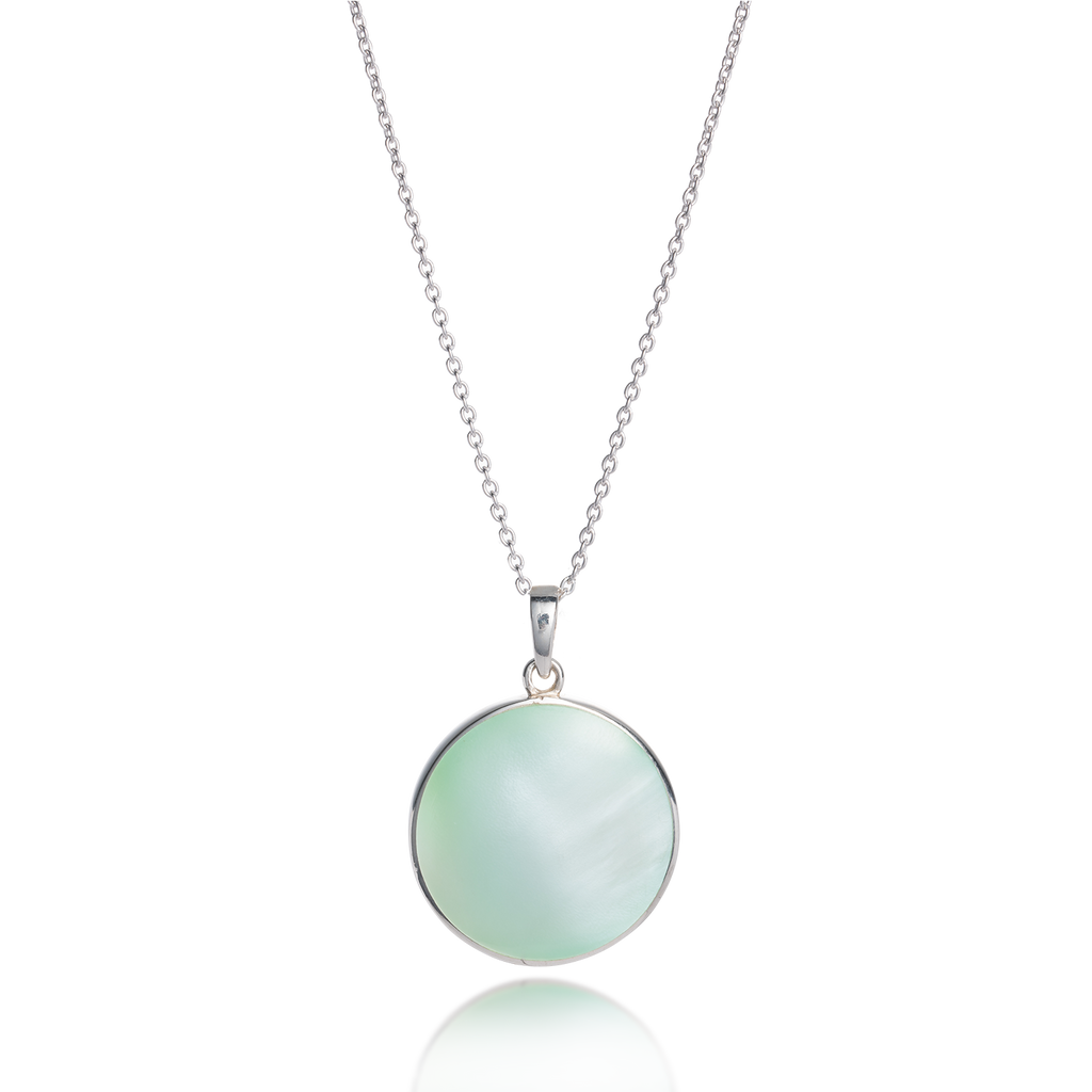 Lotus Mother of Pearl Necklace