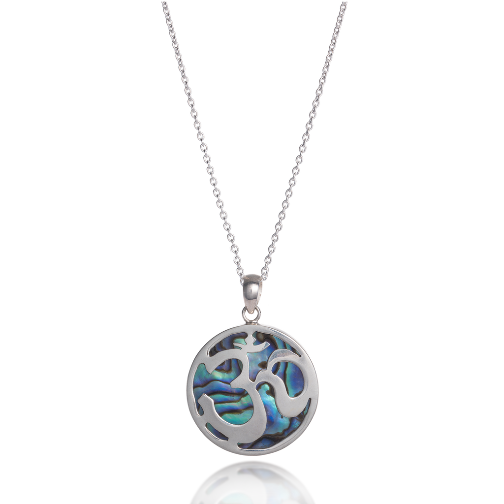 Om Paua Shell Necklace