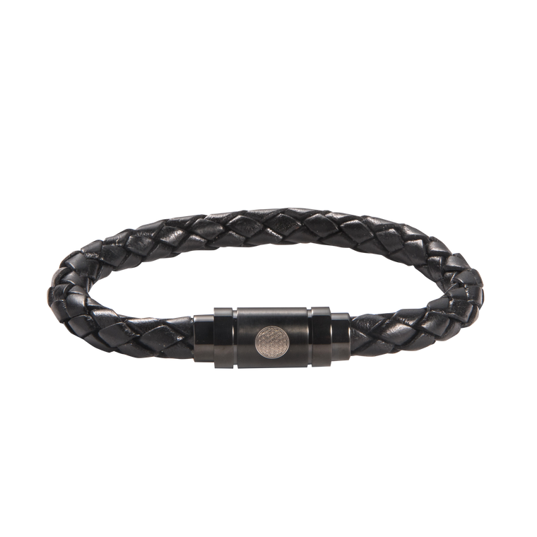 Flower Of Life Leather Bracelet