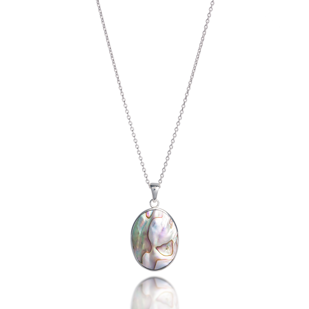 Tree of Life Abundant Paua Shell Necklace