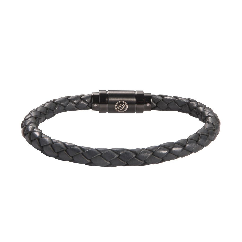 Sacral Chakra Leather Bracelet