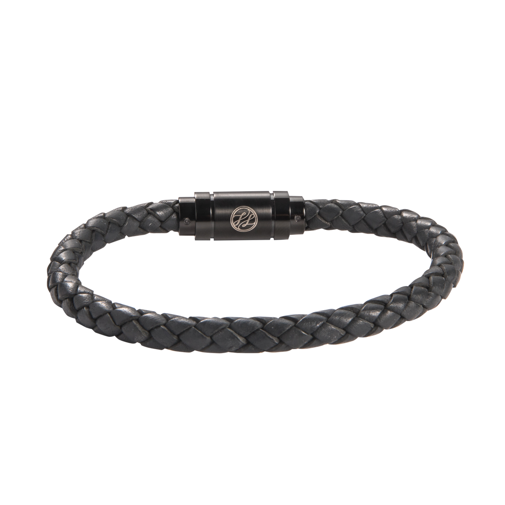 Brow Chakra Leather Bracelet