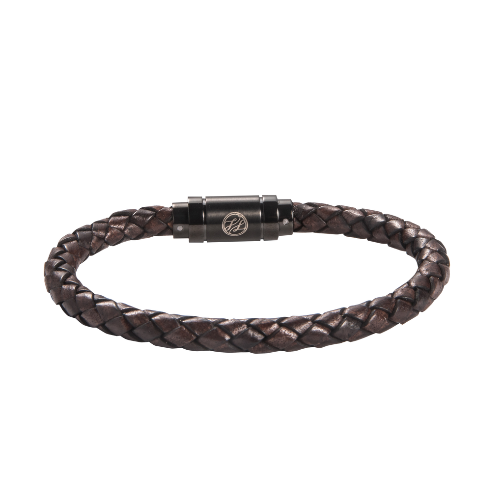 Root Chakra Leather Bracelet