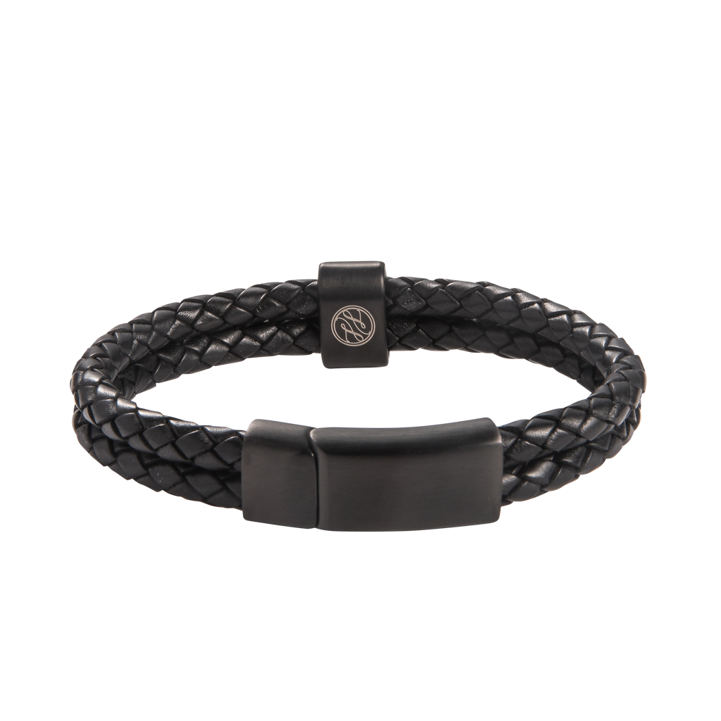 Heart Chakra Double Leather Bracelet