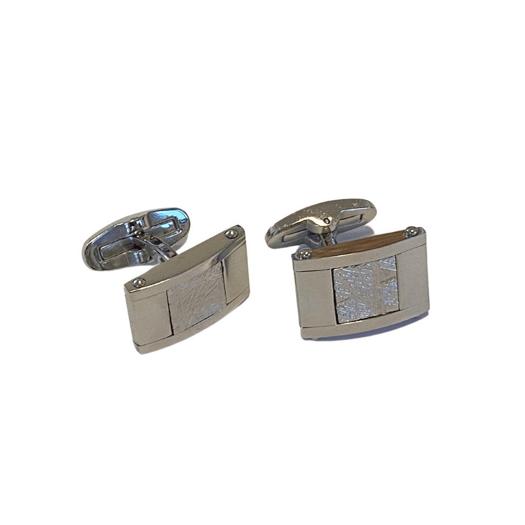 'Galaxy' Meteorite Cufflinks