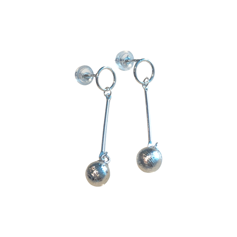 'Aten' Meteorite Earrings