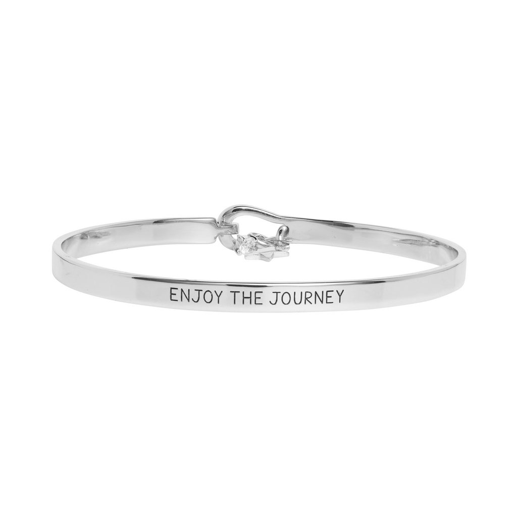 'Enjoy The Journey' Mantra Bangle