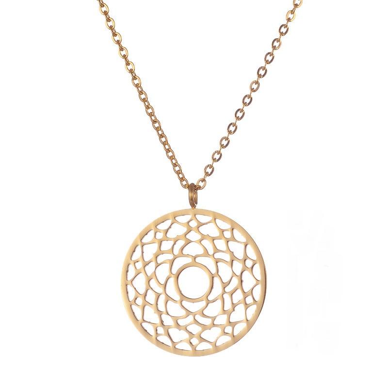 Crown Chakra Stainless Steel Necklace