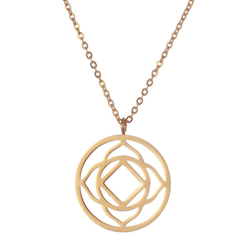 Root Chakra Stainless Steel Necklace