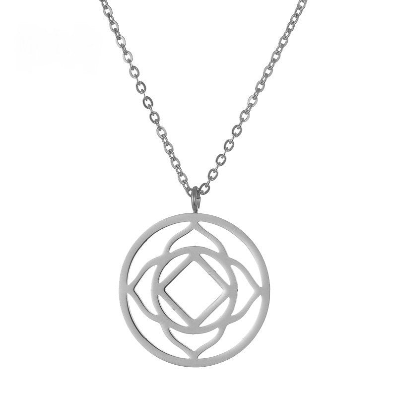 Root Chakra Stainless Steel Necklace