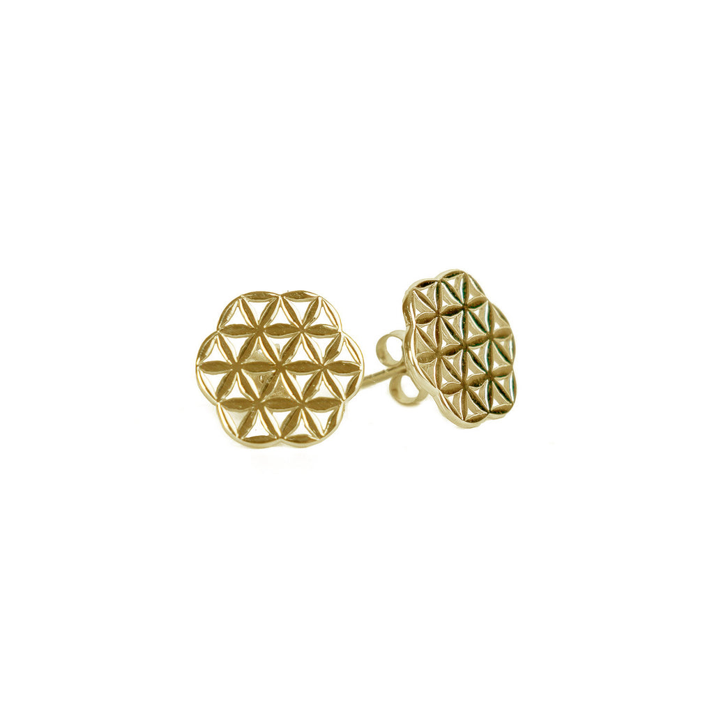 Flower of Life Classic Stud Earrings