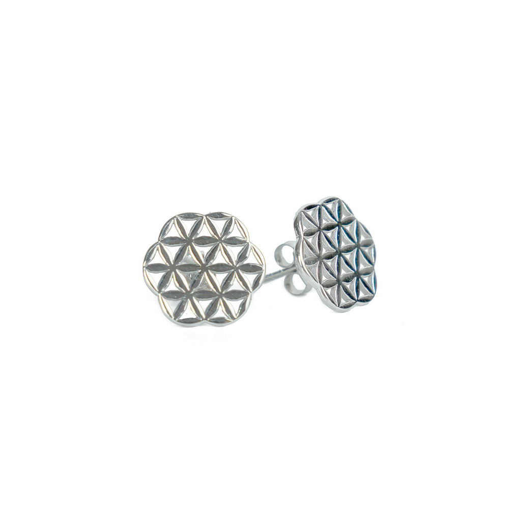 Flower of Life Classic Stud Earrings