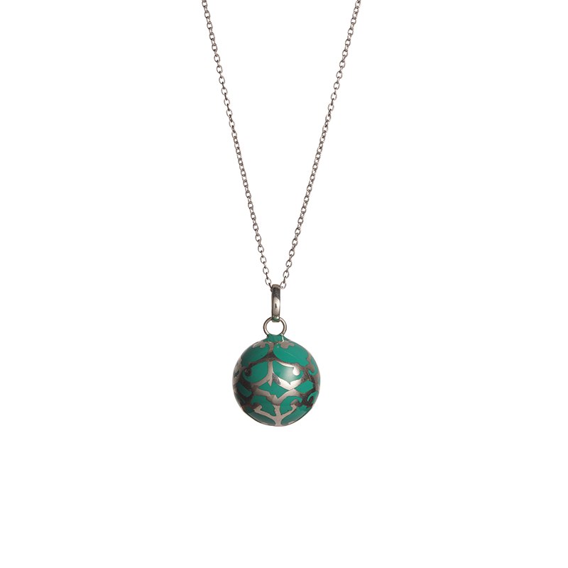 green enamel harmony ball