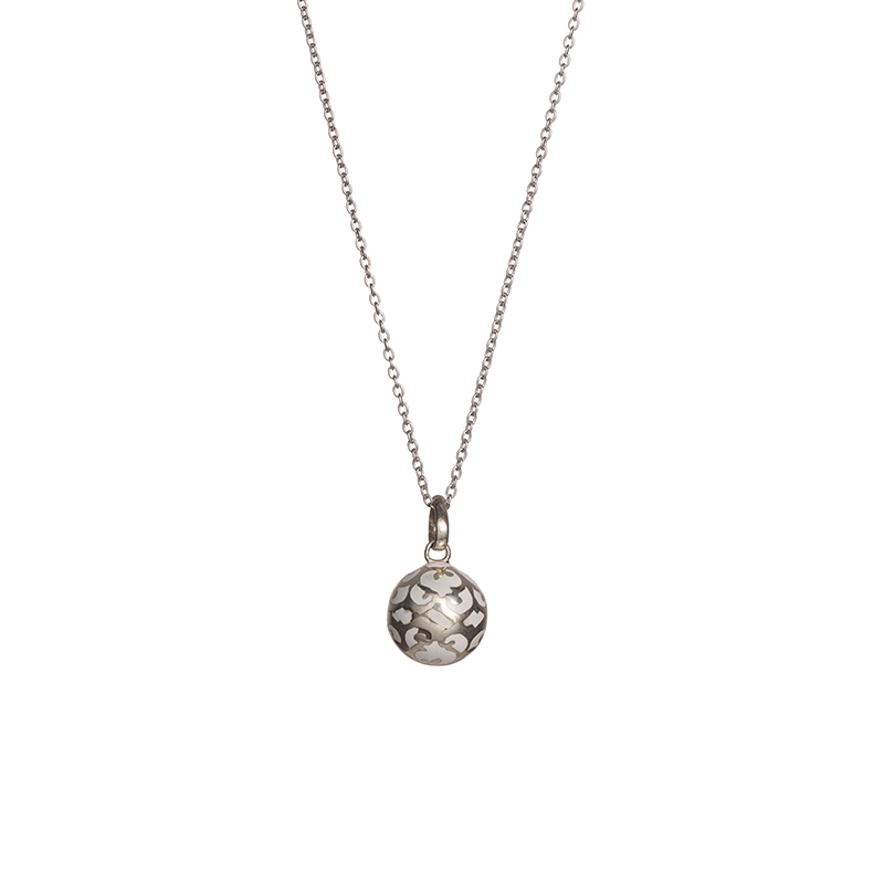 white enamel harmony ball