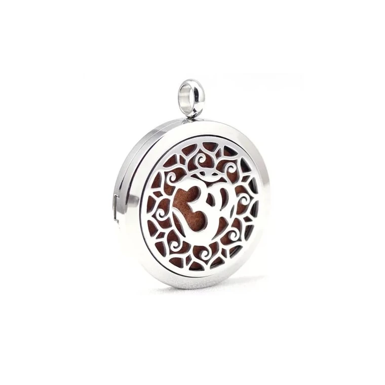 Om Mandala Aroma Diffuser Necklace