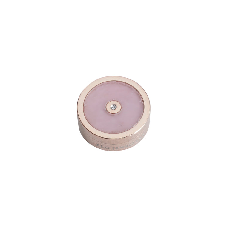 FLO Diffuser ™️ - Rose Quartz 15mm Gemstone Aroma Diffuser Clip