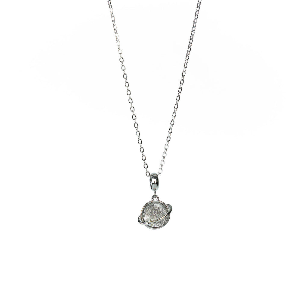 'Saturn' Meteorite Necklace