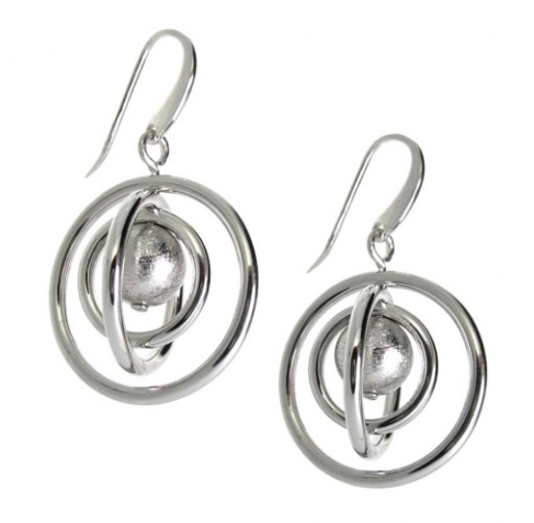 Meteorite Astro Earrings