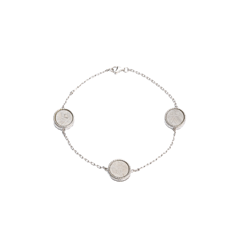 Trinity Meteorite Bracelet