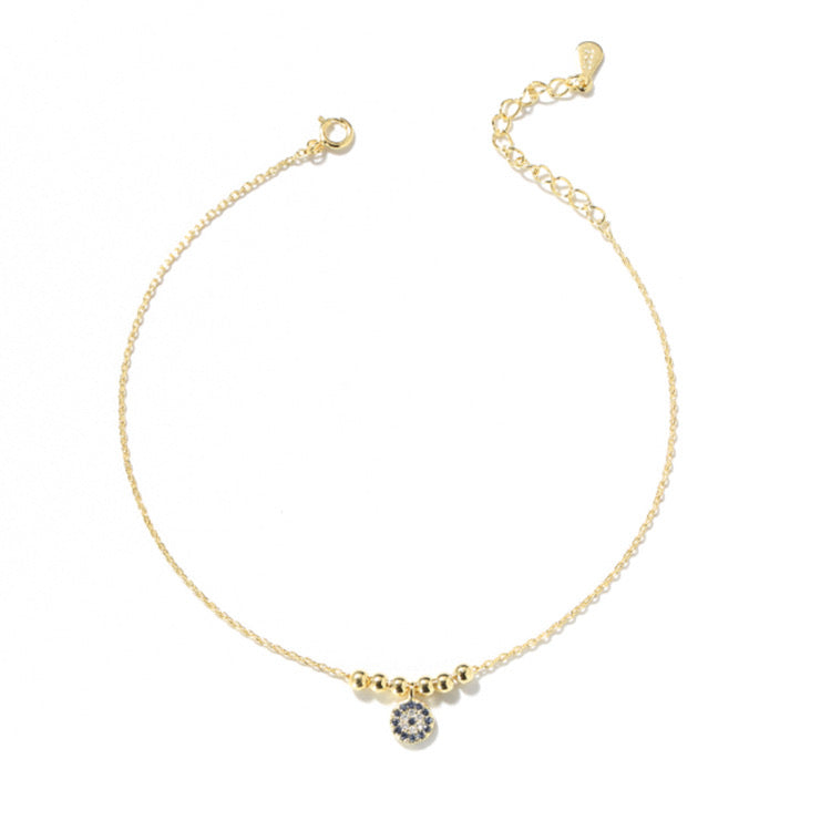 Evil Eye bracelet with Cubic Zirconia Stones