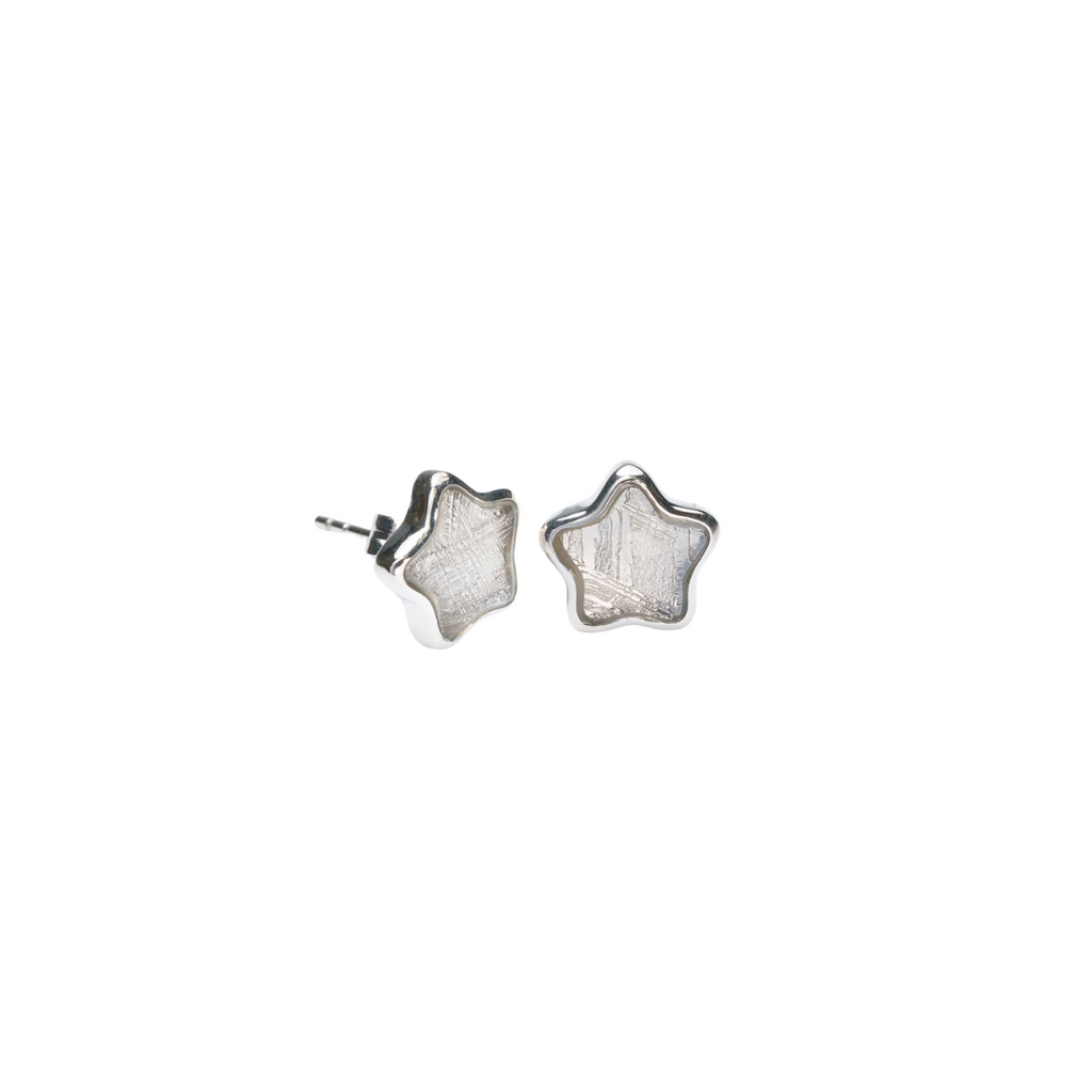 "Aria" Meteorite earrings