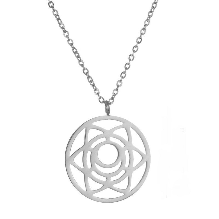 Sacral Chakra Stainless Steel Necklace