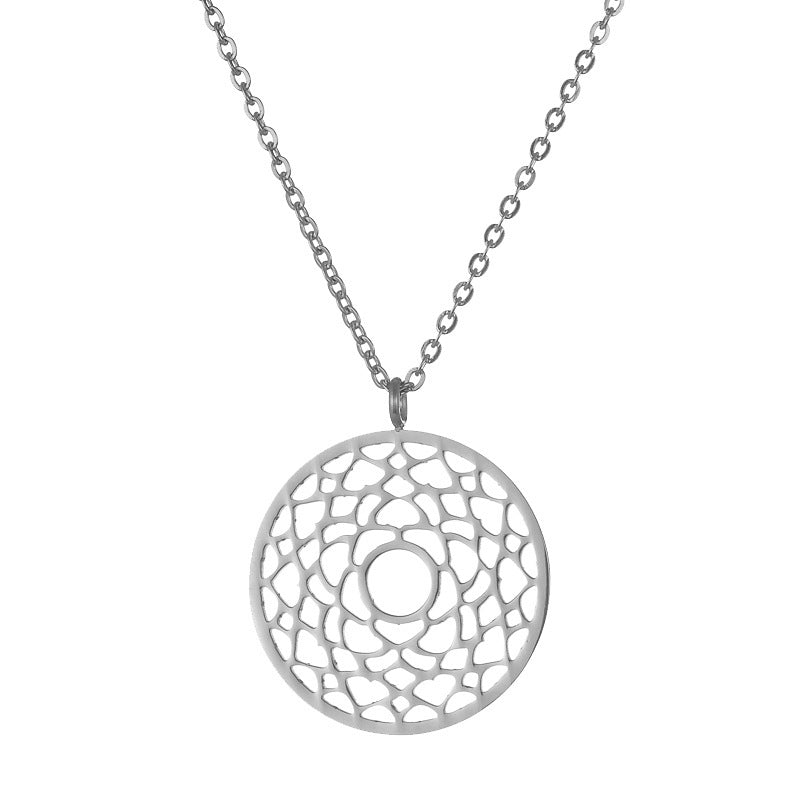 Crown Chakra Stainless Steel Necklace