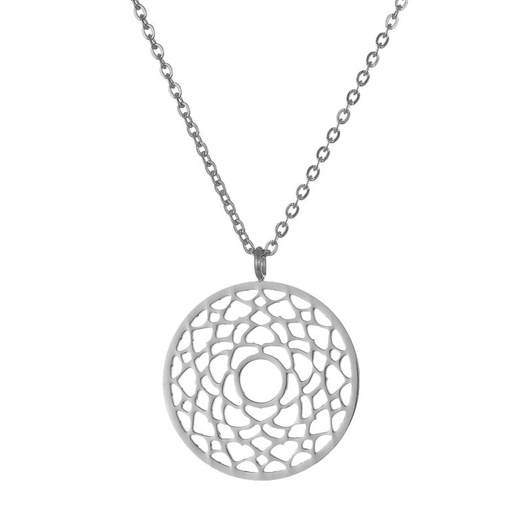 Crown Chakra Stainless Steel Necklace